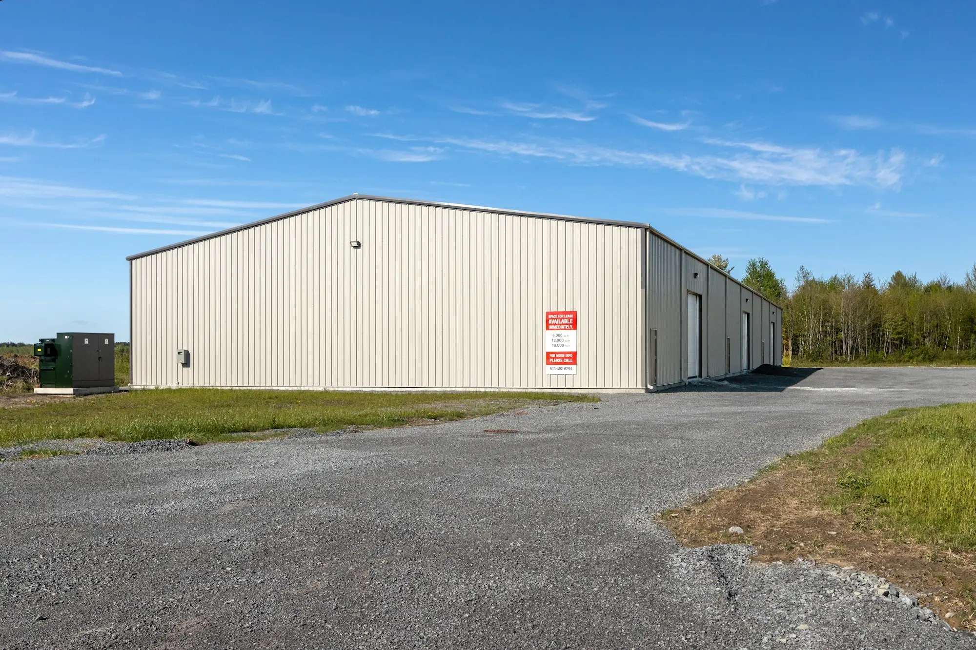 Plateforme logistique de 3 200 m²