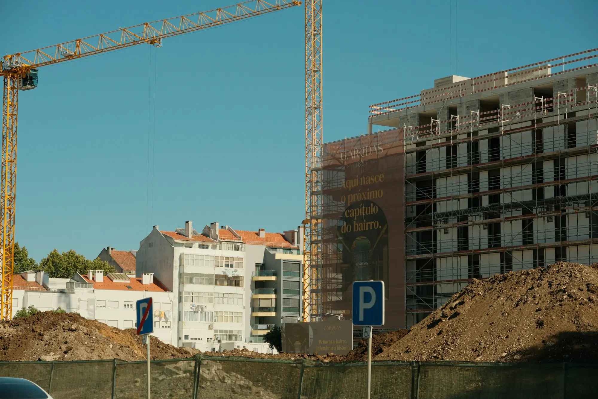Chantier d'immeuble Horizon Bâtiment à Oran