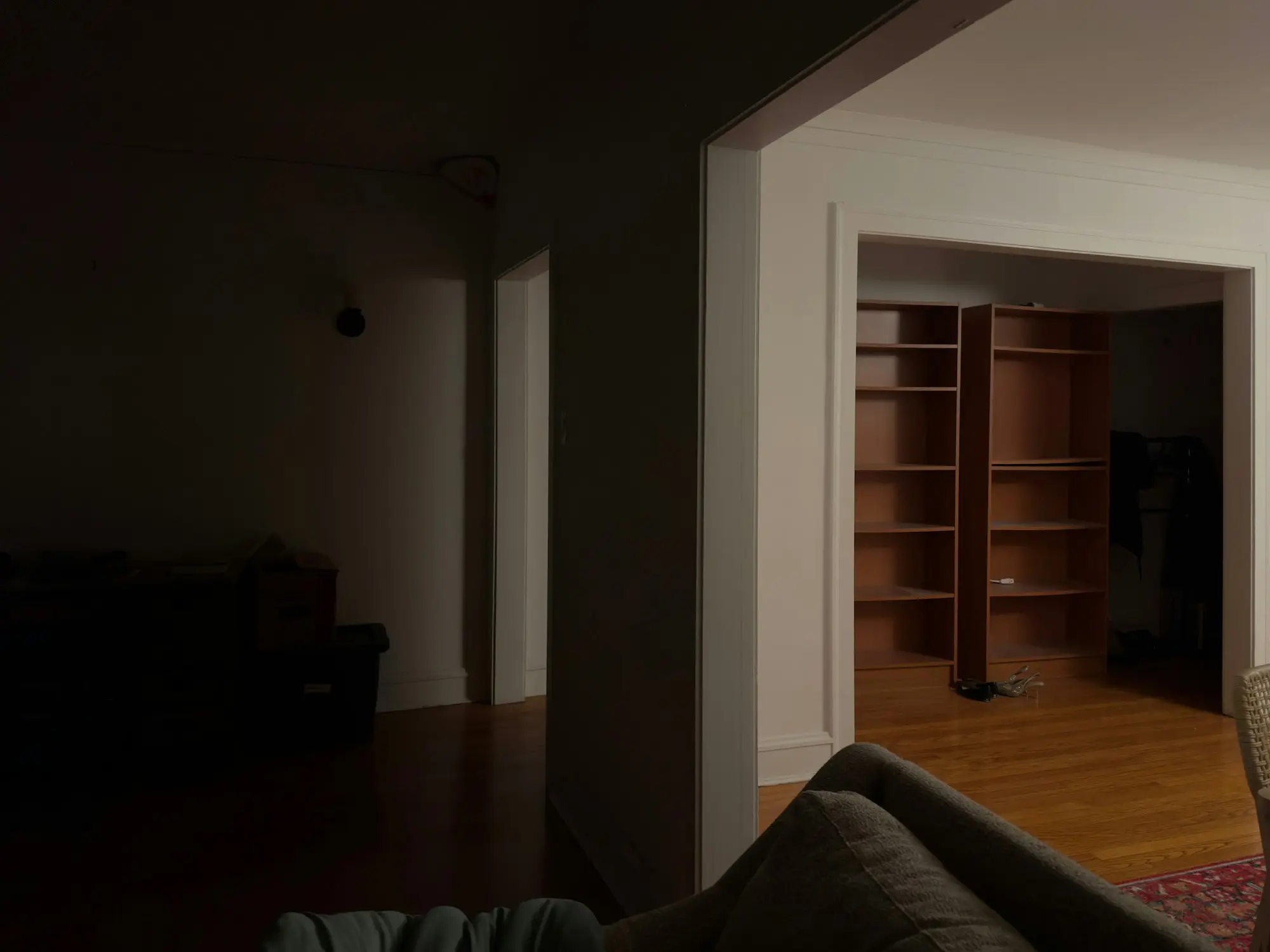 Rénovation complète d'un appartement — pendant les travaux